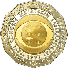Coin, Croatia, 25 Kuna, 1997, MS(65-70), Bi-Metallic, KM:49