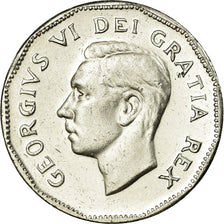 Coin, Canada, 5 Cents, 1951, Royal Canadian Mint, EF(40-45), Nickel