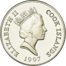 Coin, Cook Islands, Elizabeth II, 2 Dollars, 1997, Franklin Mint, Proof, MS(63)