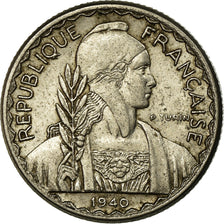 Monnaie, FRENCH INDO-CHINA, 10 Cents, 1940, Paris, SUP, Nickel, KM:21.1