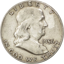 UNITED STATES, Franklin Half Dollar, Half Dollar, 1956, U.S. Mint, KM #199,...