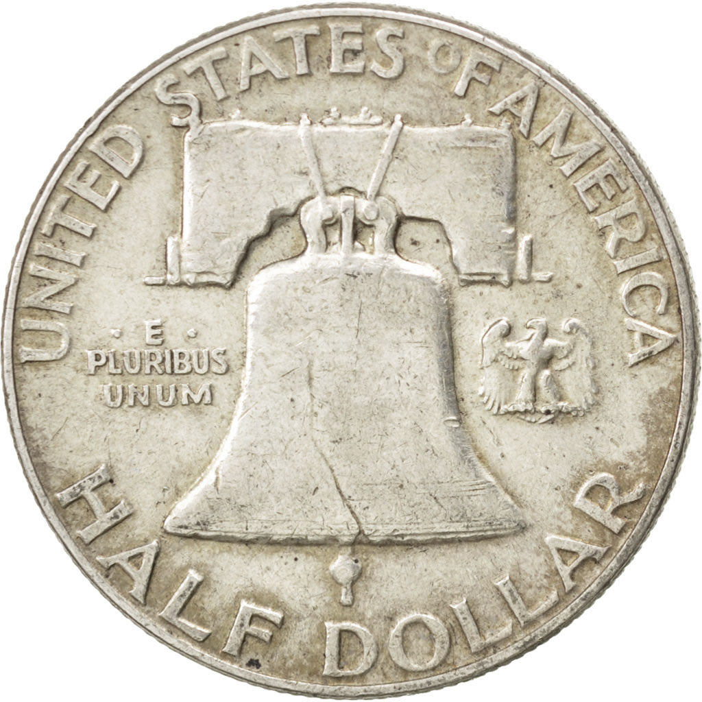 UNITED STATES, Franklin Half Dollar, Half Dollar, 1956, U.S. Mint, KM #199,...