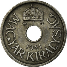 Monnaie, Hongrie, 20 Fillér, 1941, Budapest, TTB, Steel, KM:520