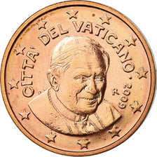 VATICAN CITY, 2 Euro Cent, 2009, MS(63), Copper Plated Steel, KM:376