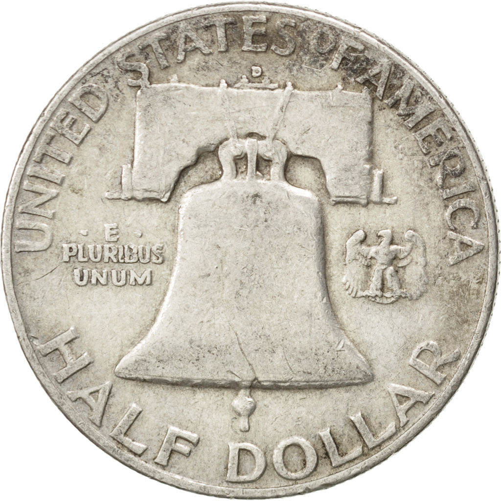 UNITED STATES, Franklin Half Dollar, Half Dollar, 1953, U.S. Mint, KM #199,...