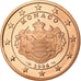Monaco, 5 Euro Cent, 2006, Proof, MS(65-70), Copper Plated Steel, KM:190