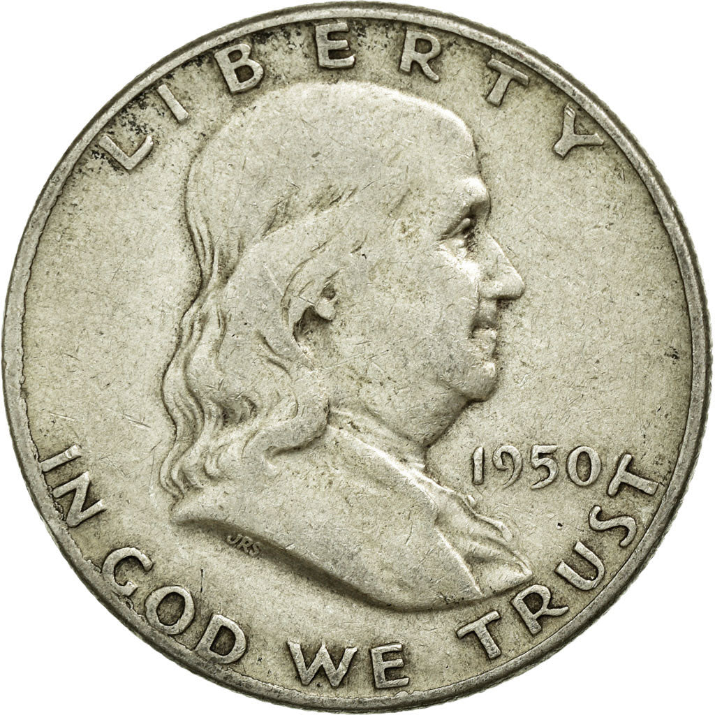Moneda, Estados Unidos, Franklin Half Dollar, Half Dollar, 1950, U.S. Mint