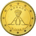 Monaco, 50 Euro Cent, 2006, Paris, Proof, MS(65-70), Mosiądz, KM:183