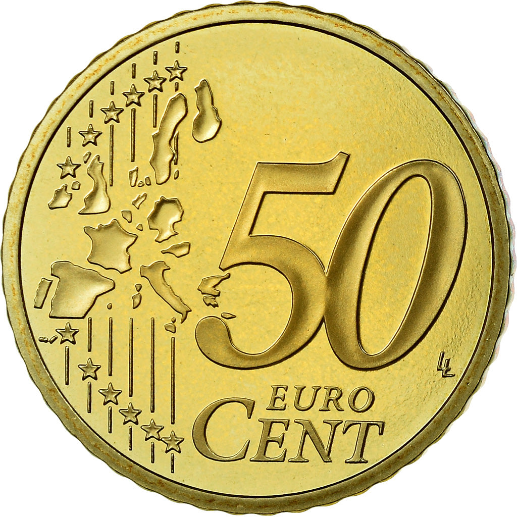 Monaco, 50 Euro Cent, 2006, Paris, Proof, MS(65-70), Mosiądz, KM:183