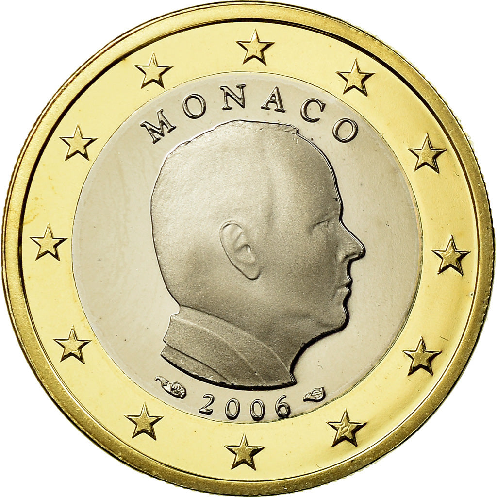 Monaco, Euro, 2006, Proof, FDC, Bi-Metallic, KM:184