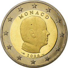 Monaco, 2 Euro, 2006, Proof, MS(65-70), Bi-Metallic, KM:185