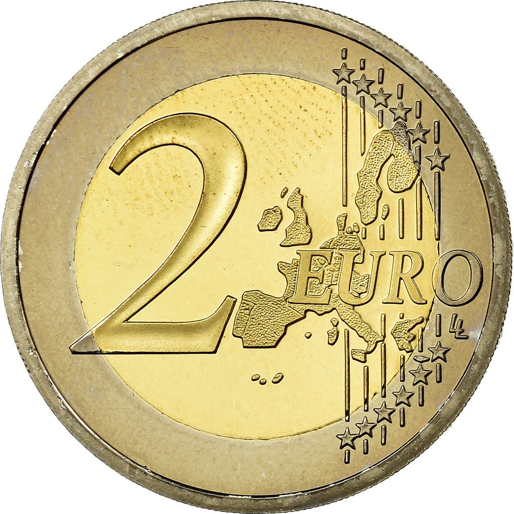 Monaco, 2 Euro, 2006, Proof, MS(65-70), Bi-Metallic, KM:185