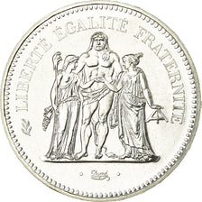 Münze, Frankreich, Hercule, 50 Francs, 1980, Paris, STGL, Silber, KM:941.1