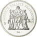 Moneta, Francia, Hercule, 50 Francs, 1980, Paris, FDC, Argento, KM:941.1