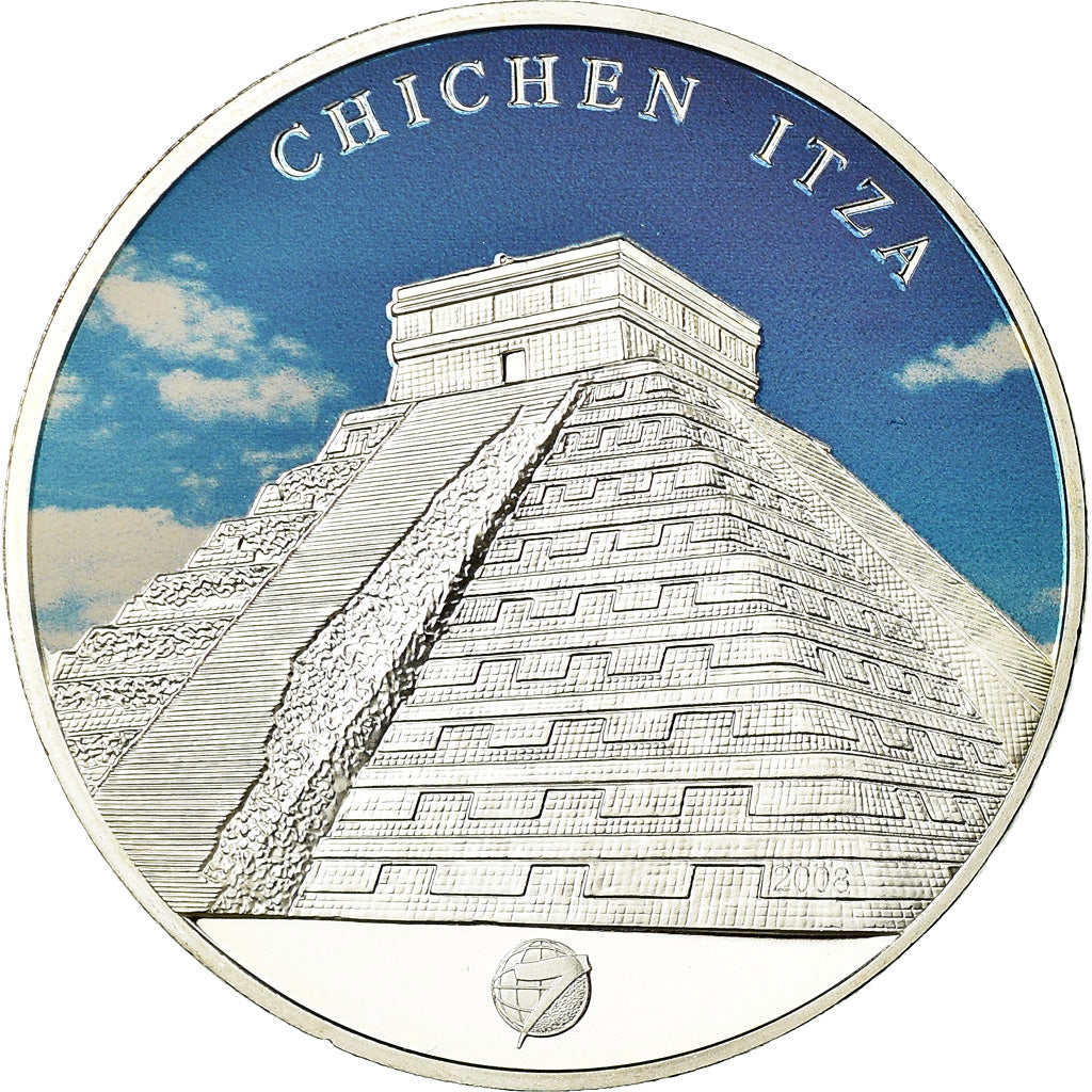 Moneda, Mongolia, 100 Tugrik, 2008, Proof, FDC, Plata, KM:307