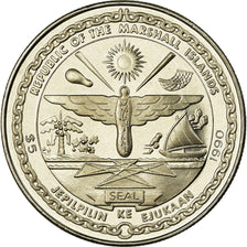 Coin, Marshall Islands, 5 Dollars, 1990, Medallic Art Co., MS(65-70)