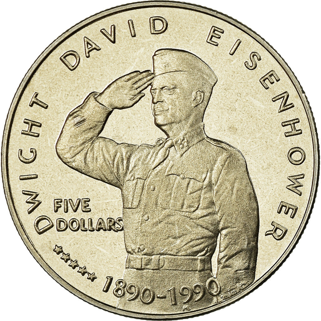 Moneda, Islas Marshall, 5 Dollars, 1990, Medallic Art Co., FDC, Cobre - níquel