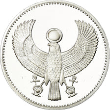 Coin, Egypt, Faucon Sacré, 5 Pounds, 1999, Franklin Mint, Proof, MS(65-70)