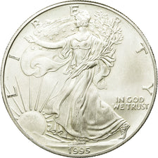 Monnaie, États-Unis, Dollar, 1995, U.S. Mint, Philadelphie, SUP, Argent, KM:273