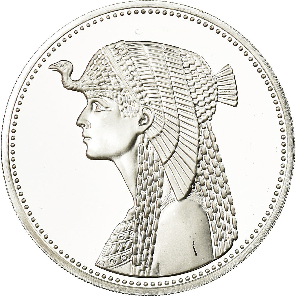 Coin, Egypt, Cléopâtre, 5 Pounds, 1999, Franklin Mint, Proof, MS(65-70)