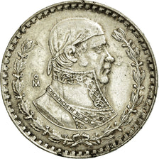 Coin, Mexico, Peso, 1962, AU(50-53), Silver, KM:459