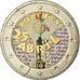 Portugal, 2 Euro, 2014, Colorised, MS(63), Bi-Metallic
