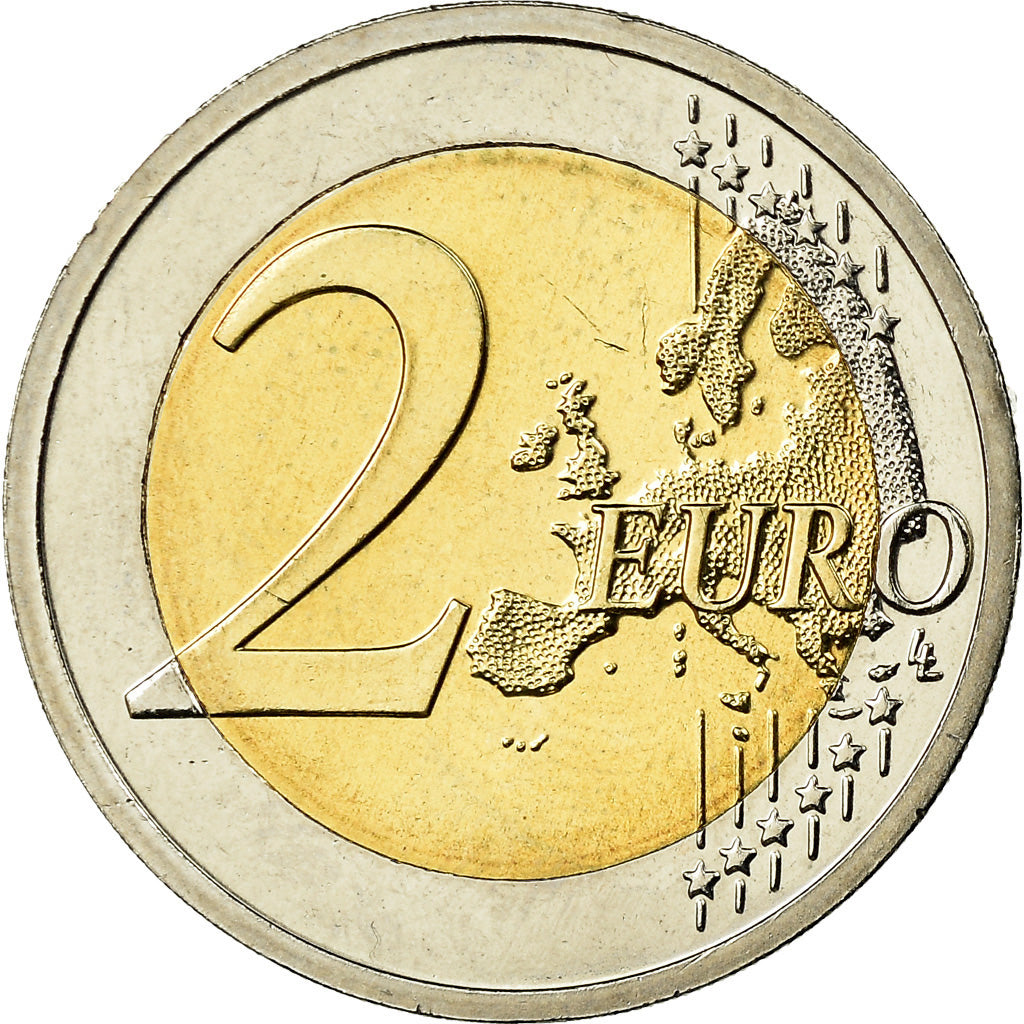 Slovenia, 2 Euro, Postojna, 2013, Colorised, MS(63), Bi-Metallic, KM:112