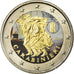 Italy, 2 Euro, Carabinieri, 2014, Colorised, MS(63), Bi-Metallic
