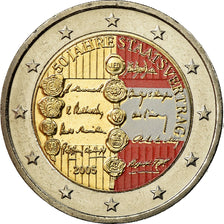 Austria, 2 Euro, 2005, Colorised, MS(63), Bi-Metallic, KM:3124