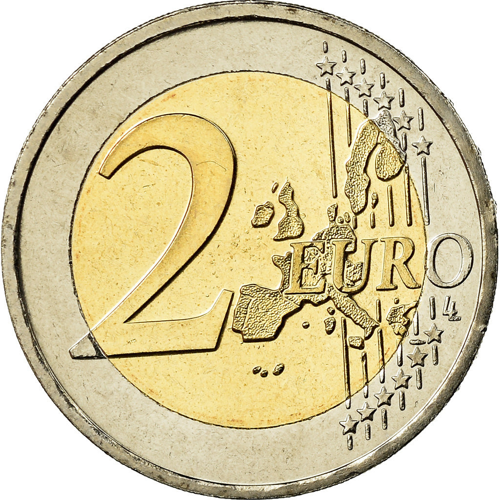 Austria, 2 Euro, 2005, Colorised, MS(63), Bi-Metallic, KM:3124