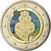 Portugal, 2 Euro, Equipa olimpica, 2016, Colorised, MS(63), Bi-Metallic