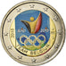 Belgium, 2 Euro, Team Belgium, 2016, Colorised, MS(63), Bi-Metallic