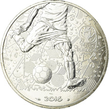Francia, 10 Euro, UEFA Euro 2016, 2016, SPL, Argento, Gadoury:EU814