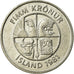 Coin, Iceland, 5 Kronur, 1981, EF(40-45), Copper-nickel, KM:28