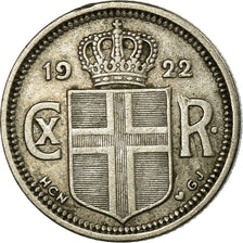 Coin, Iceland, Christian X, 10 Aurar, 1922, Copenhagen, EF(40-45)