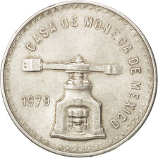 MEXICO, Onza, 1979, Mexico City, KM #M49b.4, AU(55-58), Silver, 41, 33.63