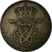 Coin, Denmark, Frederik VIII, 2 Öre, 1907, Copenhagen, VF(30-35), Bronze