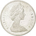 CANADA, Dollar, 1965, Royal Canadian Mint, KM #64.1, AU(50-53), Silver, 36,...