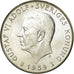 Coin, Sweden, Gustaf VI, 5 Kronor, 1959, MS(63), Silver, KM:830