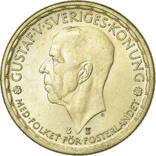 Coin, Sweden, Gustaf V, 2 Kronor, 1950, AU(55-58), Silver, KM:815