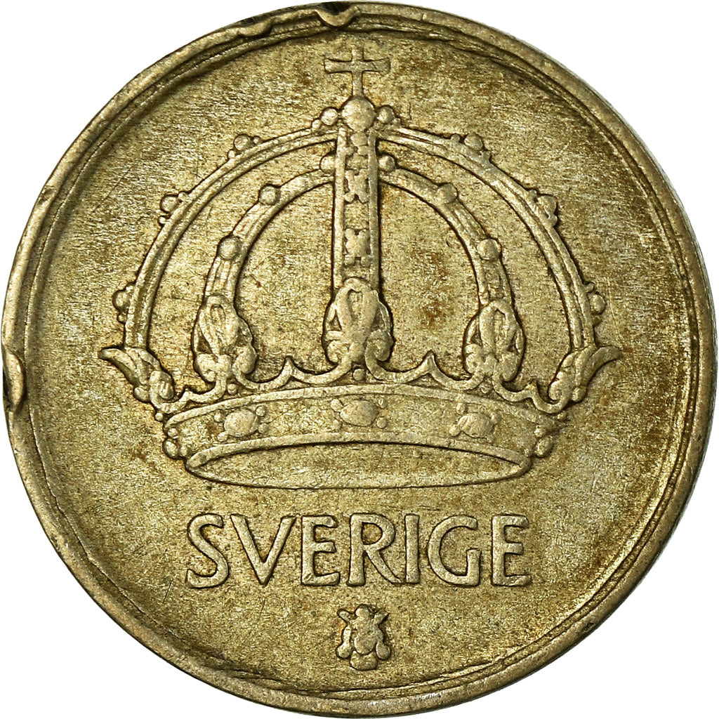 Coin, Sweden, Gustaf V, 10 Öre, 1944, EF(40-45), Silver, KM:813