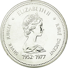 Coin, Canada, Elizabeth II, Dollar, 1977, Ottawa, MS(63), Silver, KM:118