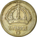 Coin, Sweden, Gustaf V, 50 Öre, 1946, EF(40-45), Silver, KM:817