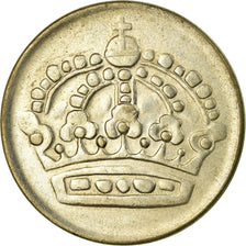 Coin, Sweden, Gustaf VI, 50 Öre, 1955, AU(55-58), Silver, KM:825
