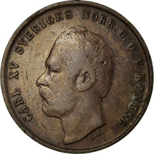 Coin, Sweden, Carl XV Adolf, Ore, 1871, VF(20-25), Bronze, KM:705