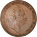 Münze, Schweden, Oscar I, 2 Skilling, 1852, S, Kupfer, KM:664