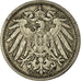 Münze, GERMANY - EMPIRE, Wilhelm II, 10 Pfennig, 1901, Karlsruhe, S+