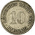 Monnaie, GERMANY - EMPIRE, Wilhelm II, 10 Pfennig, 1901, Karlsruhe, TB+