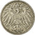Moneda, ALEMANIA - IMPERIO, Wilhelm II, 10 Pfennig, 1915, Stuttgart, BC+, Cobre