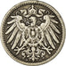 Monnaie, GERMANY - EMPIRE, Wilhelm II, 5 Pfennig, 1905, Munich, TB+